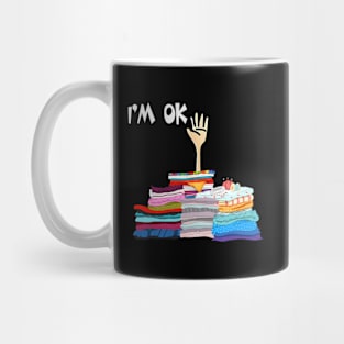 I'M Ok Sewing Sewer Fabric Sewing Seamstress Mug